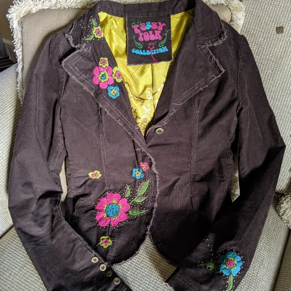 Psssy Folk Collection Jacket - Picture 1 of 4